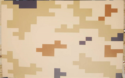 澄迈荒漠迷彩漆喷涂